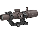 Image of Vector Optics VictOptics S6 1-6x24 30mm Tube LPVO Rifle Scope w/ 1- Piece Extreme High Picatinny AR Mount Kit, Second Focal Plane