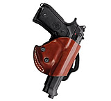 Image of Vega Holsters Belt Leather Uncovered Full Barrel Holster