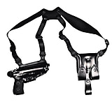 Image of Vega Holsters Horizontal Shoulder Holster with Double Mag Holder