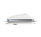 Image of Ventline Ventadome V2094 Series Radius Corner Powered Ventilator 12V Without Garnish - Birch