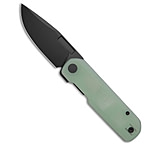 Image of Vero Engineering Avid 1 Liner Lock Knife Jade G-10 3.5 Blackwash A229CD56