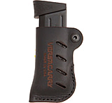 VersaCarry Adjustable OWB Magazine Pouch, Water Buffalo Leather, Black, Single Stack, 71101