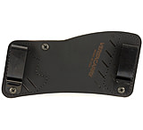 Image of Versacarry Single Stacked Semi-Automatic Pistols Ambidextrous Leather Quick Slide S2 Belt Slide Holster, Fits Tuckable IWB Metal Clips