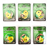 Image of Vexan Fire Ant Six 2-Packs Glow Walleye Crawler Harnes