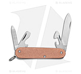 Image of Victorinox Flytanium Flat Copper Scales w/ Cadet 84mm 2.50in Folding Knife