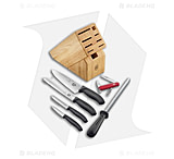 Image of Victorinox Swiss Classic 7 Piece Block Kitchen Knife Set