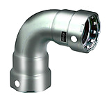 Image of Viega MegaPress Stainless Steel 304 Elbow Fitting - Double Press Connection