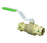 Image of Viega ProPress Zero Lead Bronze Ball Valve Fitting - Double Press Connection