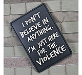 Image of Violent Little Machine Shop Here For The Violence Morale Patch -brown