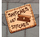 Image of Violent Little Machine Shop Snitches Get Stitches Razor Patch
