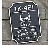 Image of Violent Little Machine Shop TK-421 Star Wars Morale Patch Gitd