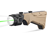 Image of Viridian Weapon Technologies 4LUX 2K DUO 1850 Lumens Angled Foregrip LED Weapon Light with Green Laser