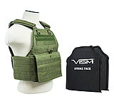 Image of Vism 2924 Series Plate Carrier Vest w/ Two Ballistic Plates