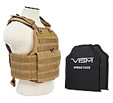 Image of Vism 2924 Series Plate Carrier Vest w/ Two Ballistic Plates
