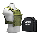 Image of Vism Fast Plate Carrier w/2 10x12in Level IIIA Shooters Cut Soft Ballistic Panels