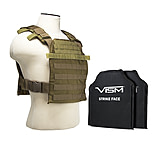 Image of Vism Fast Plate Carrier w/2 10x12in Level IIIA Shooters Cut Soft Ballistic Panels
