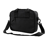 VISM Heavy Duty Double Pistol Range Bag, Black CPDX2971B