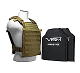 Image of Vism Larger Fast Plate Carrier w/2 11x14in Level IIIA Shooters Cut Soft Ballistic Panels