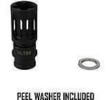 Image of Vltor VC1 Compensator 5.56/.223 5/8&quot;x24 TPI Steel Black