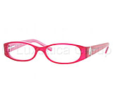 Image of Vogue VO 2576B Eyeglasses Styles: Top Violet-Transparent Glitter Frame w/Non-Rx 51 mm Lenses