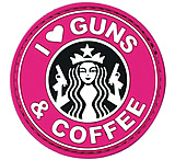 Image of Voodoo Tactical I Love Guns &amp; Coffee Patch