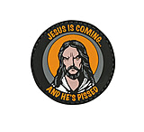 Image of Voodoo Tactical Jesus Is Coming And He's Pissed Rubber Patch