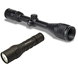 Image of Vortex Diamondback 4-12x40 AO V-Plex Reticle Rifle Scope w/ Surefire 6PX Tactical LED Flashlight