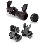 Image of Ultimate AR15 Tactical Set Up Kit - Vortex StrikeFire Red/Green Dot Sight, KillFlash ARD and Samson A2 Folding Sights
