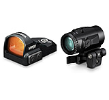 Image of Vortex Viper 1x24mm 6 MOA Red Dot Sight with Vortex Micro 3x Magnifier