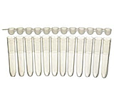 Image of VWR 1.2mL Sample Library Tubes and Closures 3916-800-000 Refill Tubes 8-Well Tube Strips