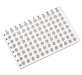 Image of VWR 96-Well Real Time PCR Plates 3951-850-000 Clear 8-Cap Closure Strips