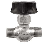 Image of VWR Accessories for Gas Regulators 9101225 Outlet Diaphragm Valves Brass, 6.4 Mm (1/4") Nptm To 6.4 Mm (1/4") Nptf