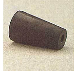 Image of VWR Black Rubber Stoppers, One-Hole 11-M291