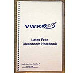 Image of VWR Cleanroom Spiral Notebooks, Latex-Free 09NBP8.5X11 Grid-Lined Notebooks