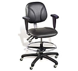 Image of VWR Contour Lab Chairs with Armrests VDAC-L-C133 Chairs Meeting Ca Technical Bulletin 133 Requirements Desk Height