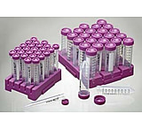 Image of VWR High-Performance Centrifuge Tubes with Flat or Plug Caps, Polypropylene, Sterile 3146-335-306 Conical-Bottom Centrifuge Tubes 15 Ml Tubes With Flat Caps