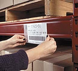 Image of VWR Large Shelf Label Holders LI-46-2 Replacement Inserts