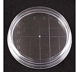 Image of VWR Petri Dishes, Contact Plate, Sterile 3556 Convex Bottom, Inside Grid