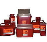 Image of VWR Sharps Container Systems 184V Extended Neck Sharps Containers Small
