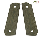 Image of VZ Grips Hand Polished - 1911 Grips - Green Canvas 71CDF369