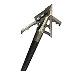 Image of Wac Em Steel Hybrid 4-Blade Crossbow Broadhead w/ Free Strobing Fit Nock