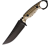 Image of Wachtman Knife &amp; Tool Titanoraptor Tan Micarta Fixed Blade Knife