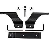 Image of Walther Mounting Rails, Laser P22 Bridge Mount Style Black Finish