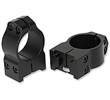Warne 1inHigh Matte Permanent Attach Ruger Blackhawk/Redhawk Rings 2RM