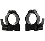 Image of Warne 30MM Medium Matte Quick Detach Tikka Rings 14TLM