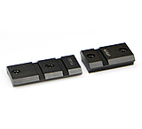 Warne Maxima 2 Pc Steel Base for Winchester XPR SA/LA w/8-40 Screws,Matte, M916/954M