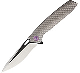Image of We Knife Co Ltd Dragon Scale Plain Handle Folding Knife