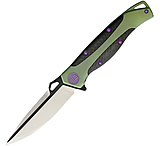 Image of We Knife Co Ltd Framelock Green Carbon Fiber Folding Knife