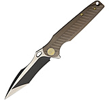 Image of We Knife Co Ltd Framelock Tanto Blk/Satin Brz Folding Knife
