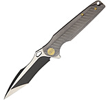 Image of We Knife Co Ltd Framelock Tanto Blk/Satin Gray Folding Knife